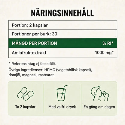Amla Superfrukt-kapslar